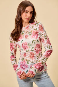 Rose Garden Lace Layering Top