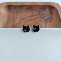 Cat Studs- Black