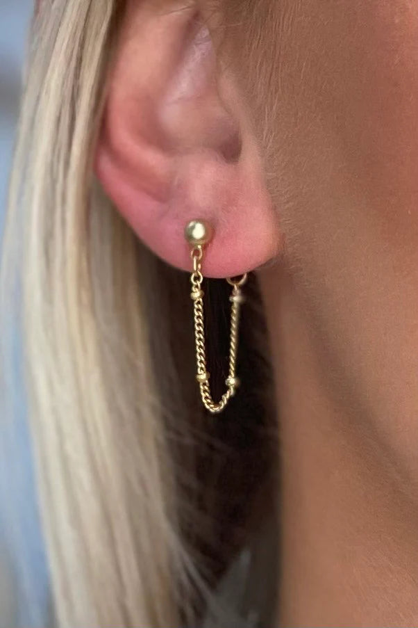 Loop Gold Earrings