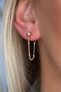 Loop Gold Earrings