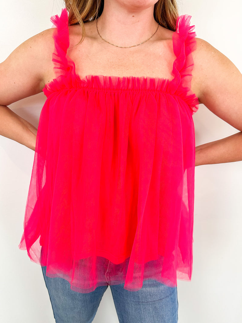 Hot Pink Party Top
