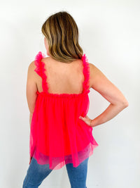 Hot Pink Party Top