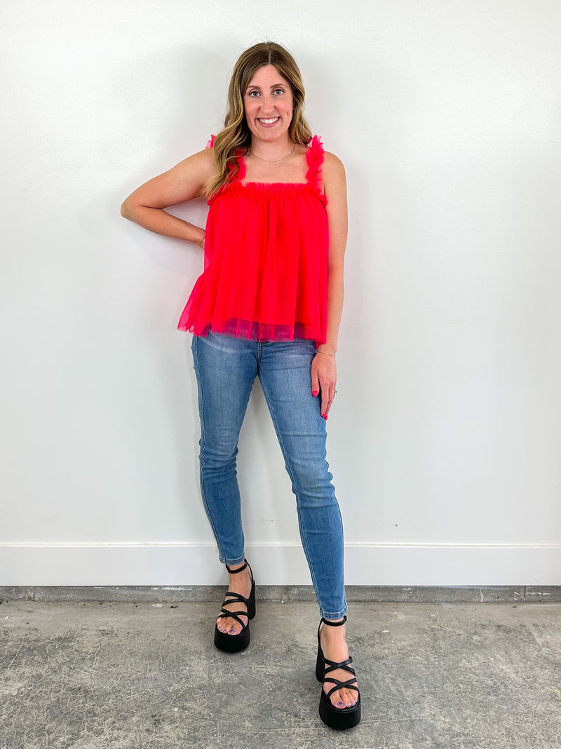 Hot Pink Party Top