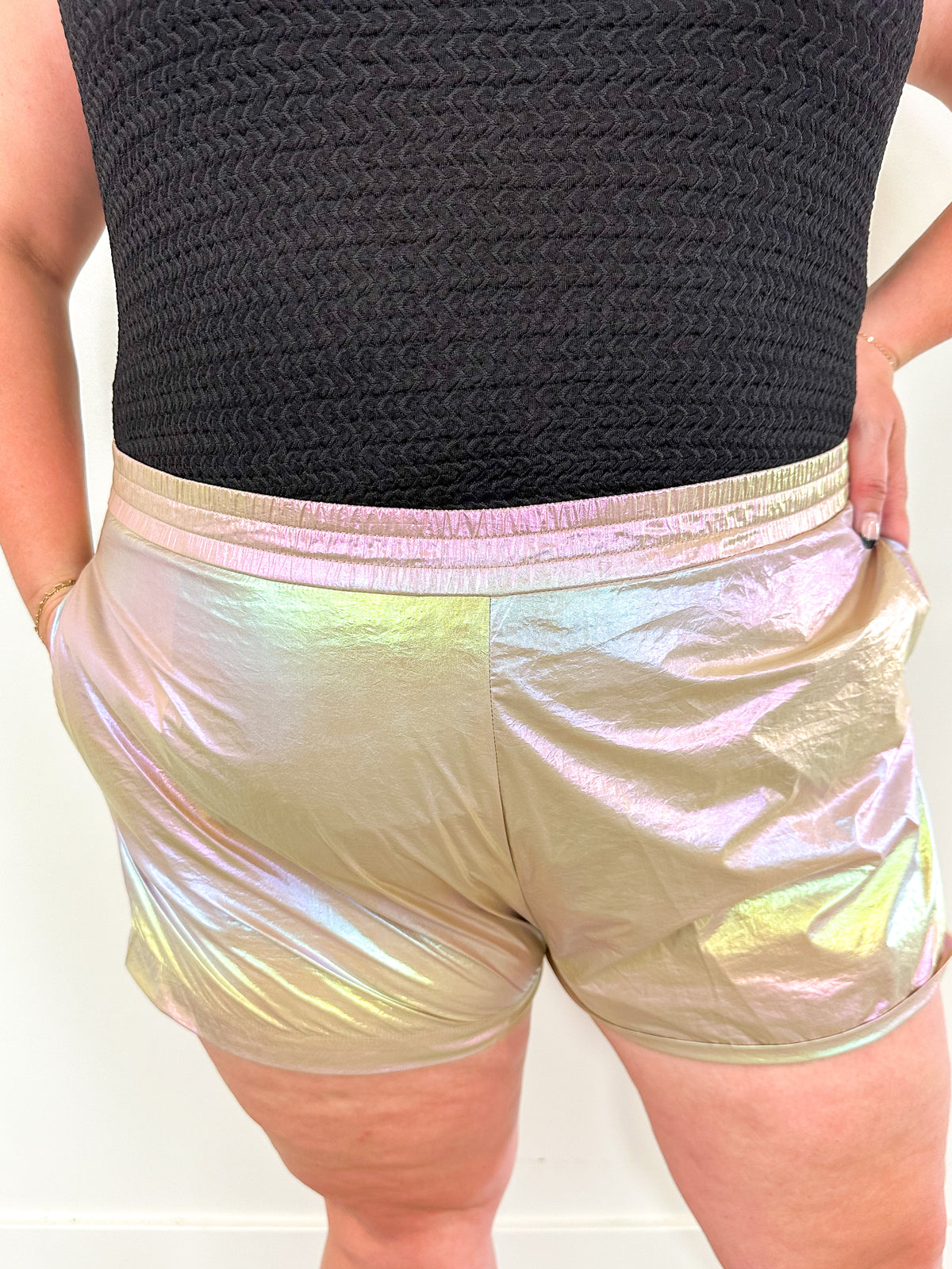 Iridescent Shorts