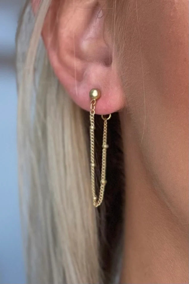 Loop Gold Earrings