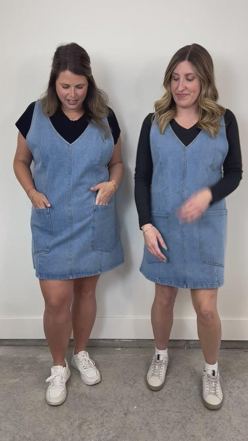 Boot Scootin' Denim Dress