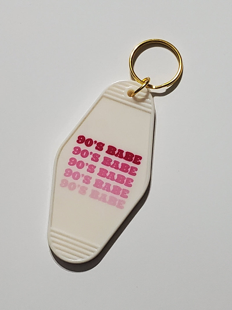 90's babe Keychain