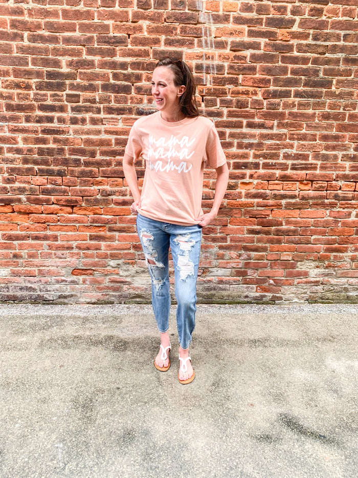 MAMA Script Tee