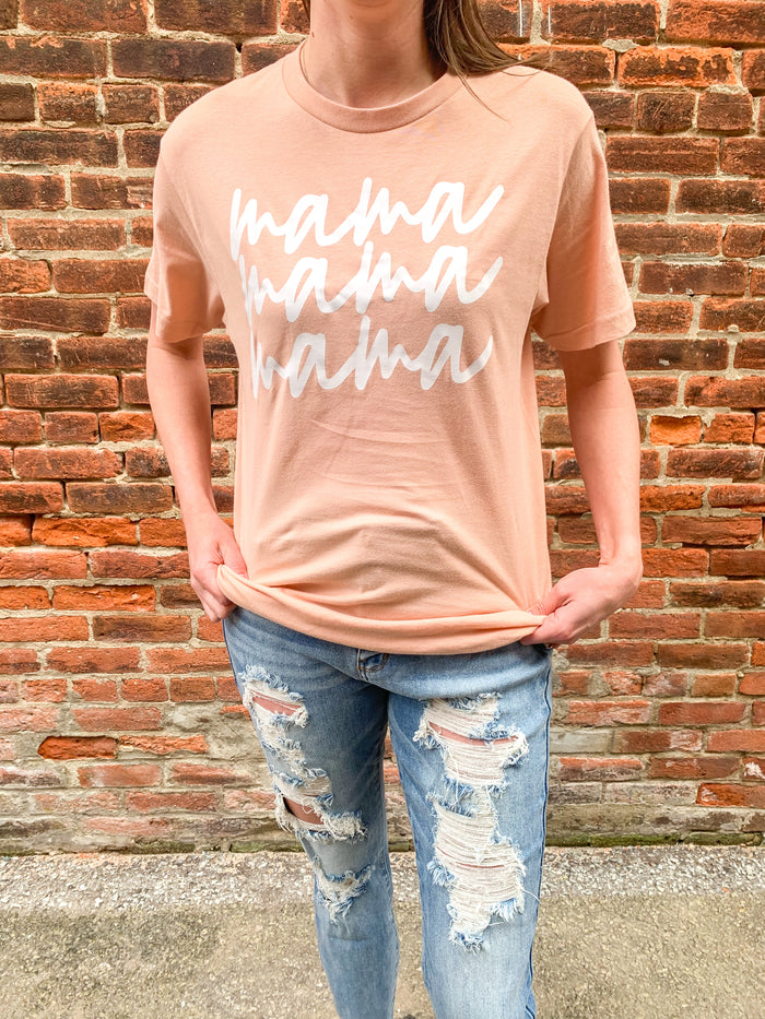 MAMA Script Tee