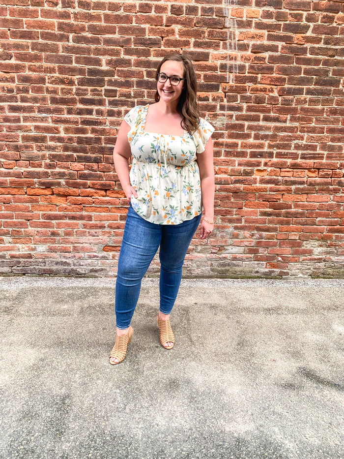 Orange Blossom Top (3XL only)