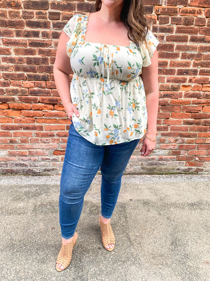 Orange Blossom Top (3XL only)