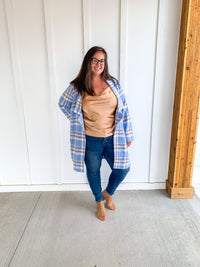 Satin Cowl Neck Top