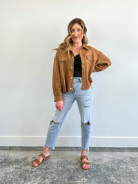 Picture to Burn Suede Top
