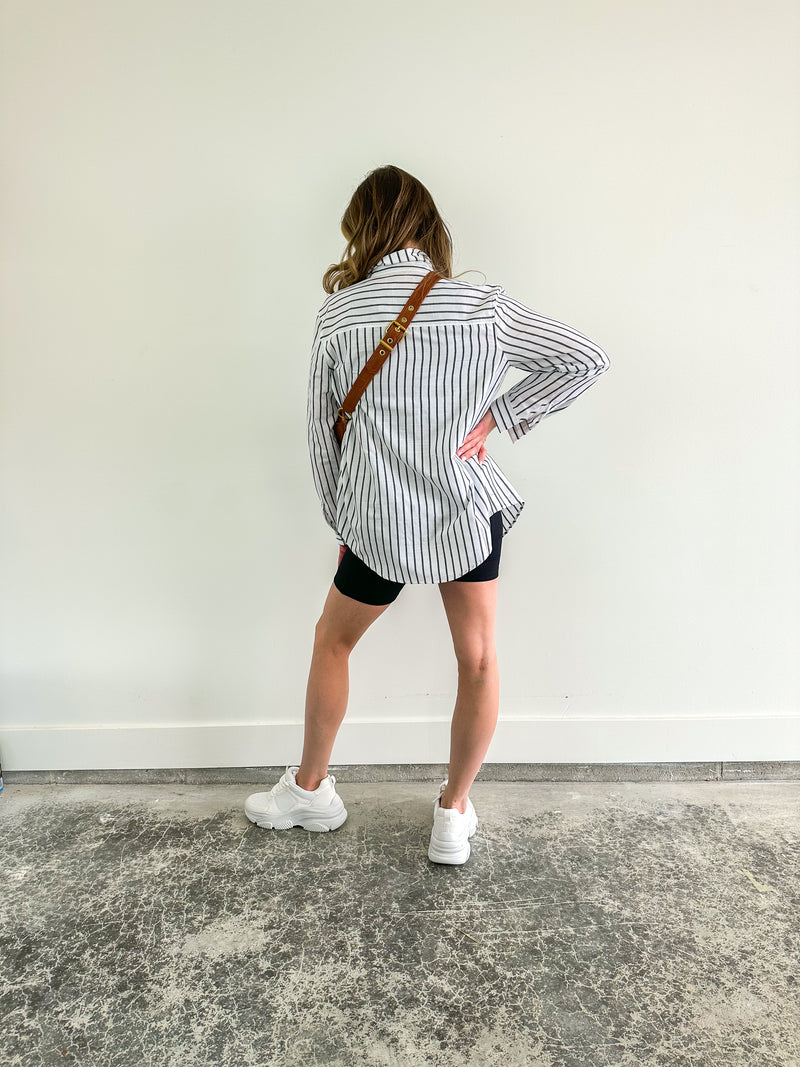 Brunch Button Down Top