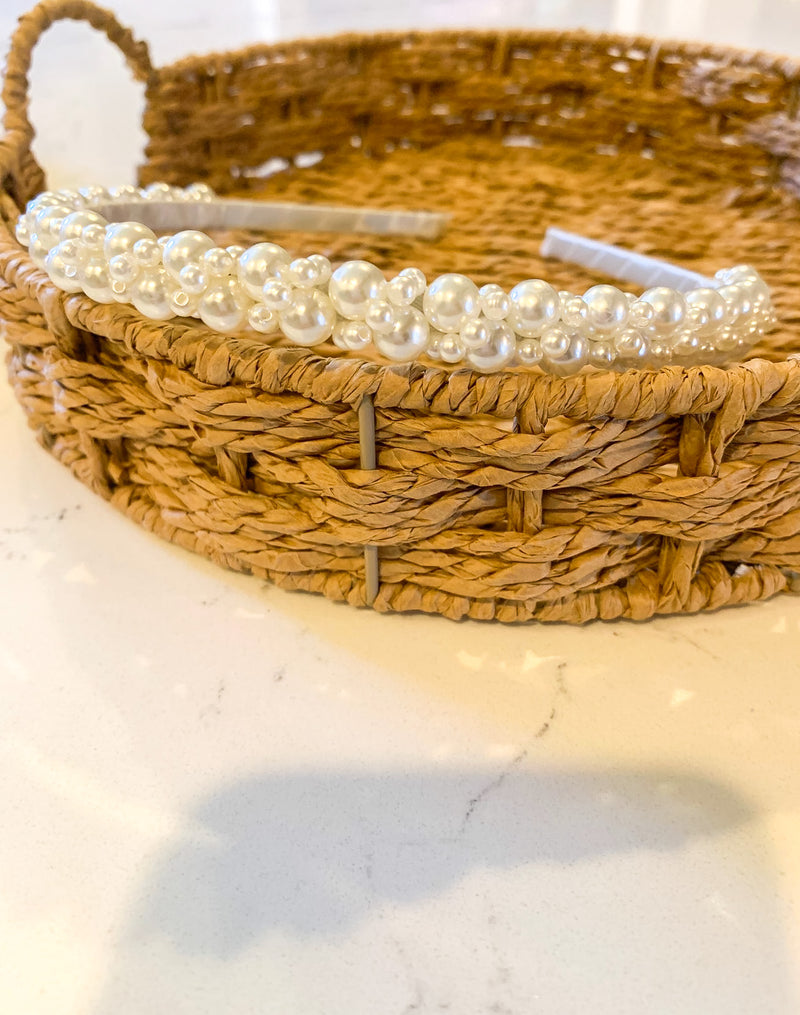 Fall Pearl Headbands