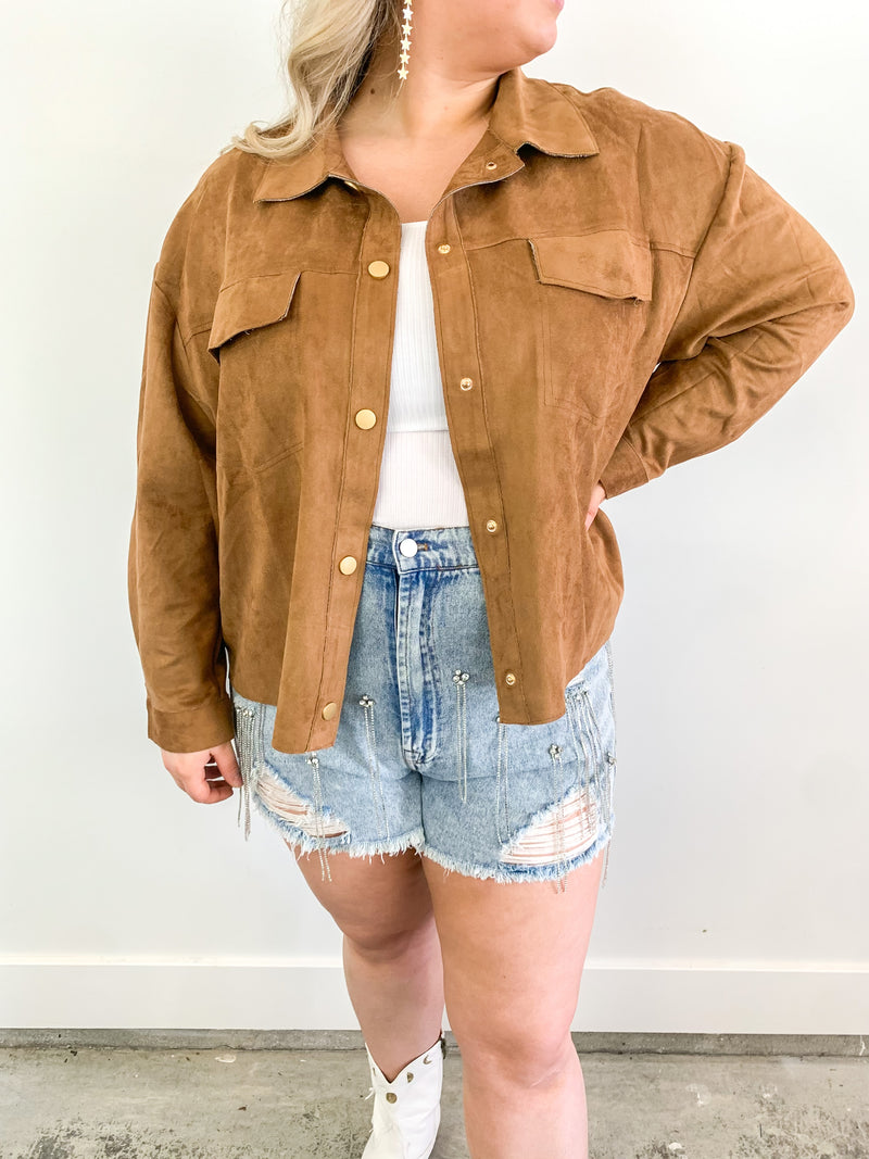 Picture to Burn Suede Top