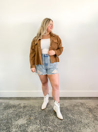 Picture to Burn Suede Top