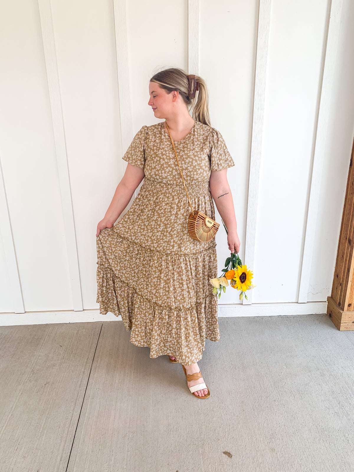 Goldenrod Maxi Dress