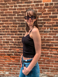 Scalloped Brami Tank