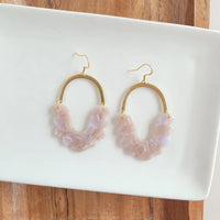 Scarlett Earrings- Taupe