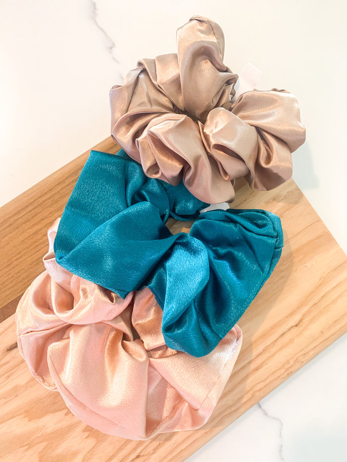 Large Silky Scrunchies