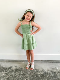 Playtime Tie Shoulder Dress (Youth)