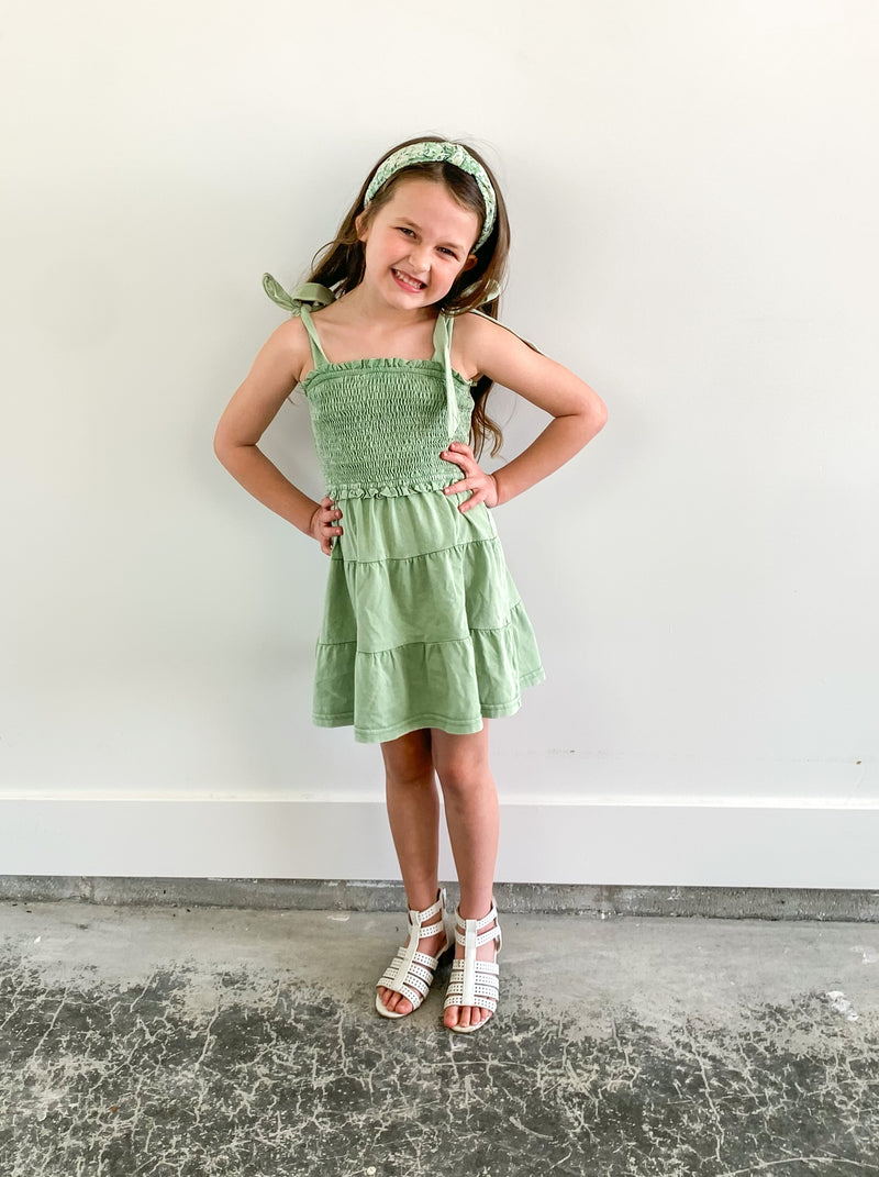 Playtime Tie Shoulder Dress (Youth)