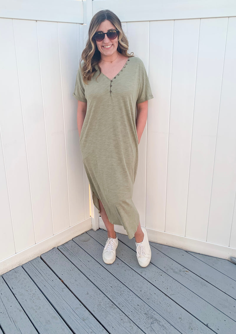 T-Shirt Maxi Dress (LARGE ONLY)