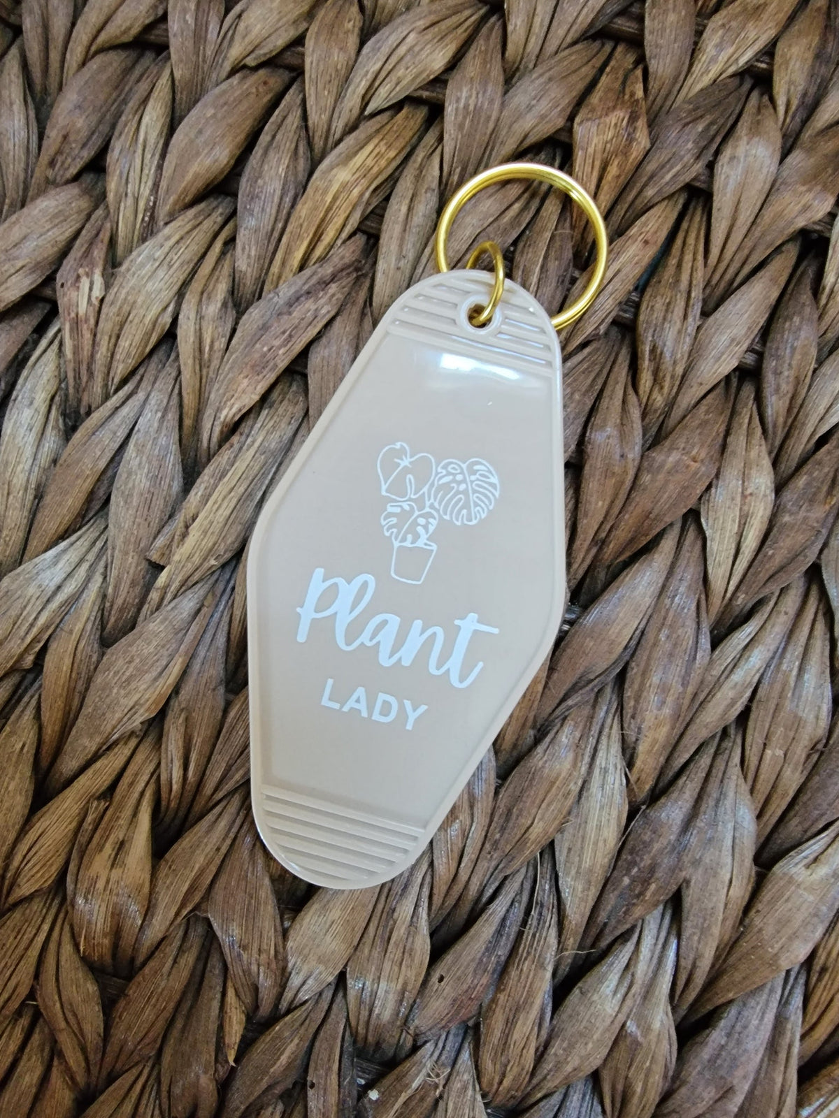 Plant Lady Keychain